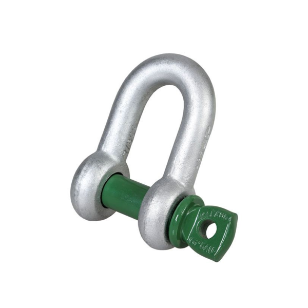 Handling and Lifting Green Pin® Standard Dee Shackle with Screw Collar Pin